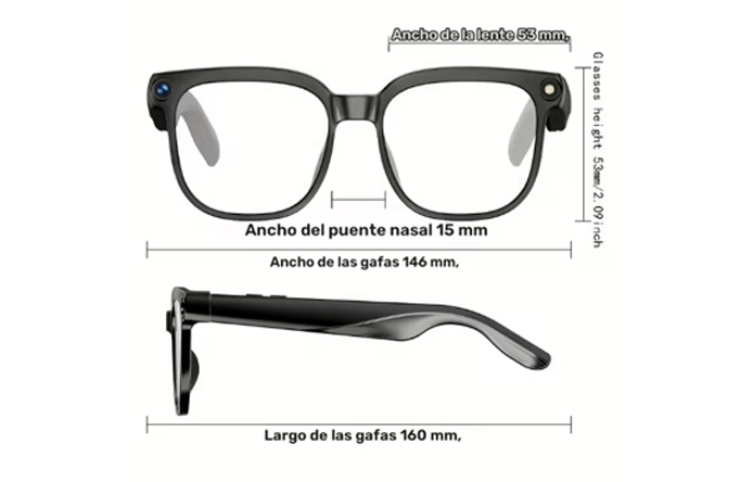 Gafas Inteligentes con Cámara Peje e IA - Image 2